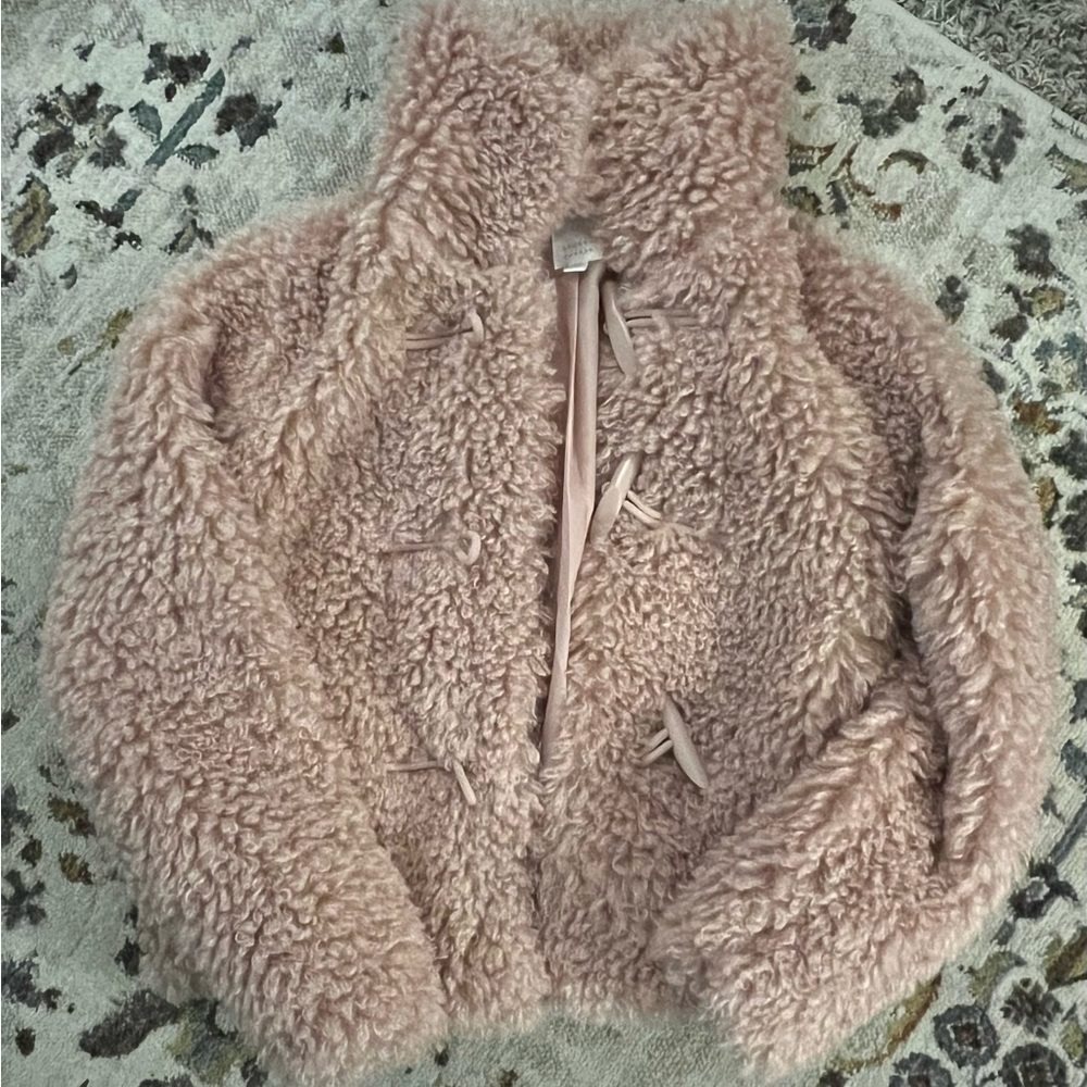 LC Lauren Conrad Pink Puffer Jacket